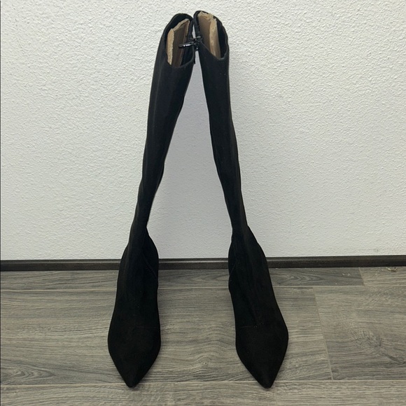 Alfani Linna Women's Elegant Black Over the Knee Boots - Picture 3 of 5